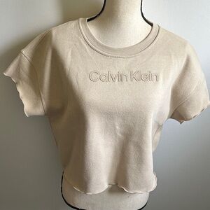 CKSCT Calvin Klein Sweatshirt Crop Top